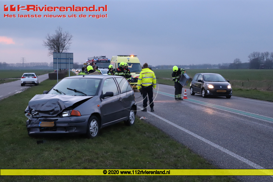 Zoelmond - Ongeval op de N320 alleen materiële schade.