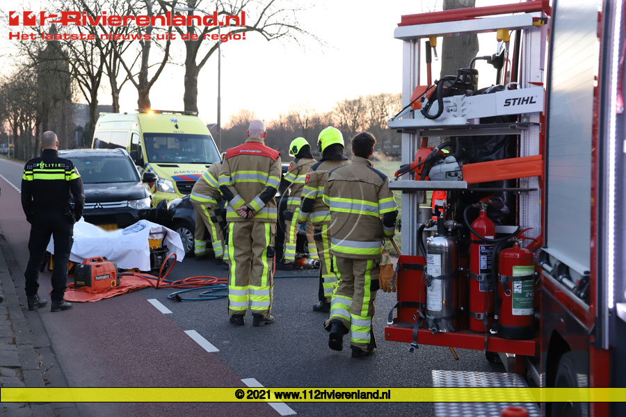 Asperen - Gewonden bij ongeval Baronie.