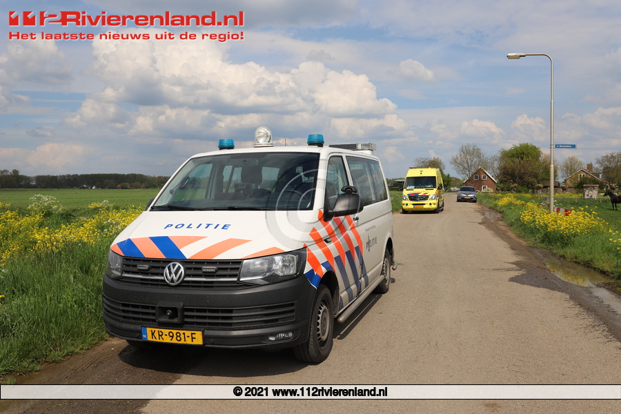 Rhenoy - Ongeval tussen twee motorrijders.