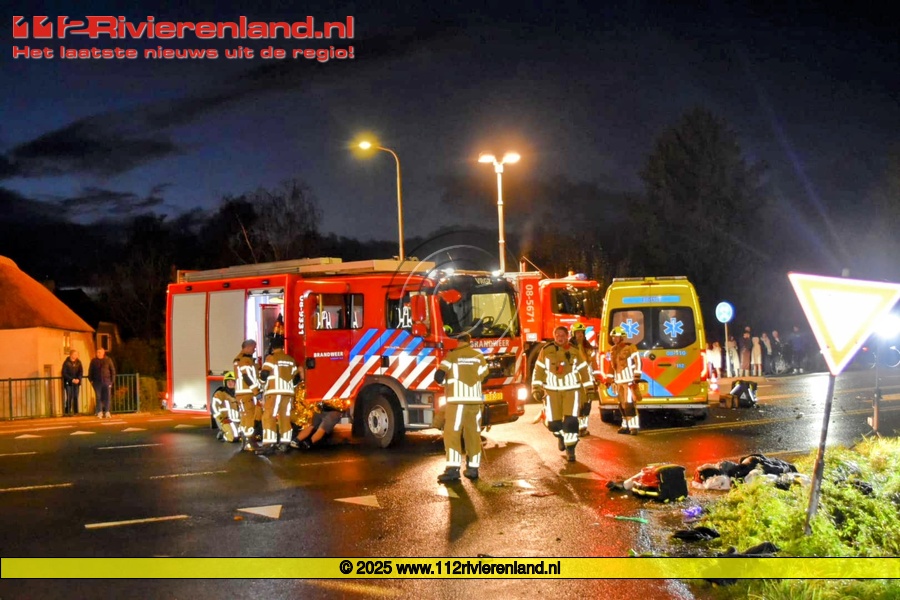 Vier gewonden bij ongeval N830