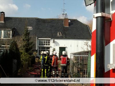 Brand in woning Meersteeg