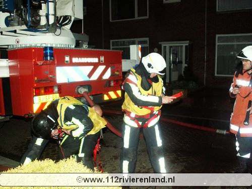 Woningen door brand verwoest