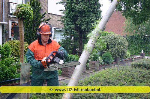 Stormschade's in de regio