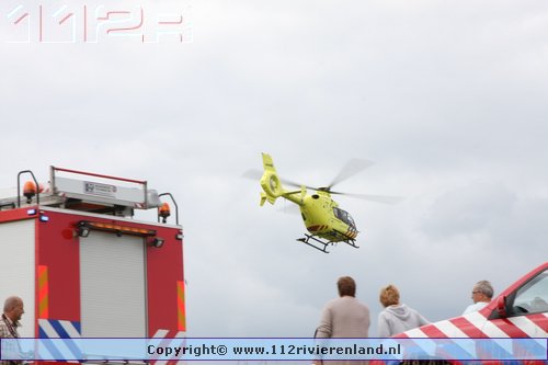 Fietser geschept op de golberdingendijk