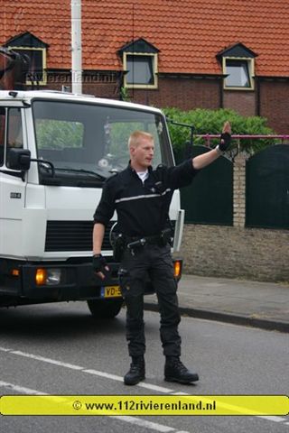 Vrouw op fiets aangereden