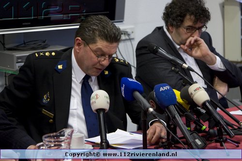 Persconferentie over Terweijde