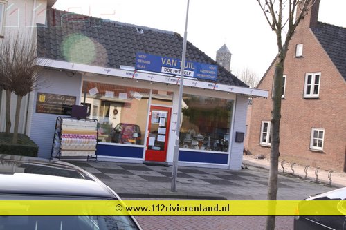 Winkelier gewond na overval