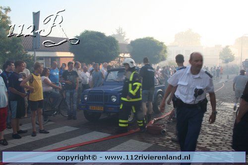 Grote woningbrand aan de Kerkstraat