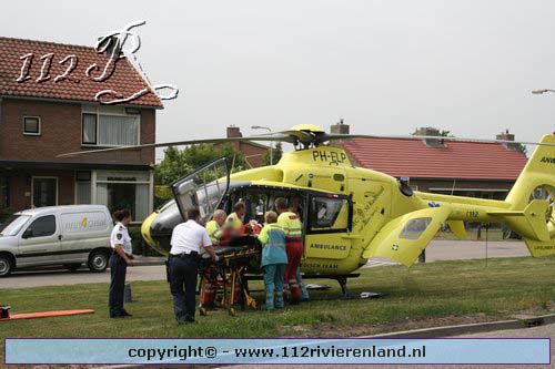 Vrouw ernstig gewond  bij aanrijding