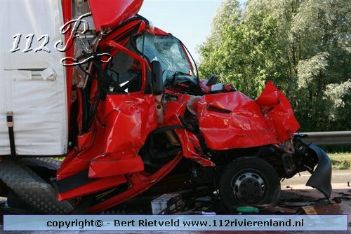 Dodelijk ongeval op A15