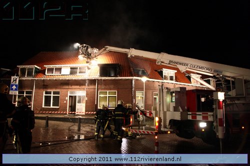 Woningen ontruimd na brand (grip 1)