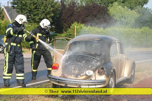 Kever brand uit