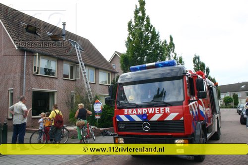 Brand in de slaapkamer