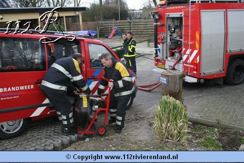 Keukenbrand bij eetcafe
