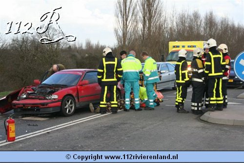 Kopstaartaanrijding graaf reinaldweg