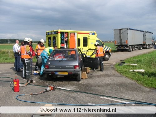 Beuningen - Ongeval op de Betenlaan