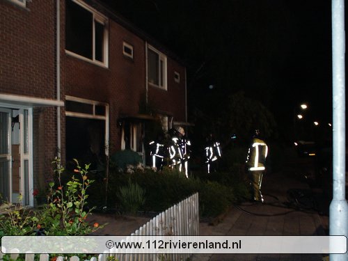 Woningbrand Jelis van Riemsdijklaan