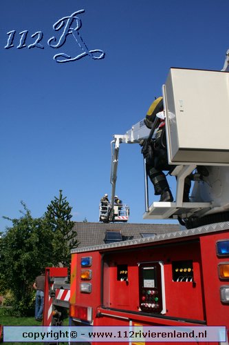 Tricht Woningbrand aan de Zandkuil