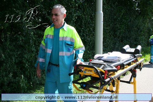 Kerk Avezaath - Kopstaart aanrijding provincialeweg N834