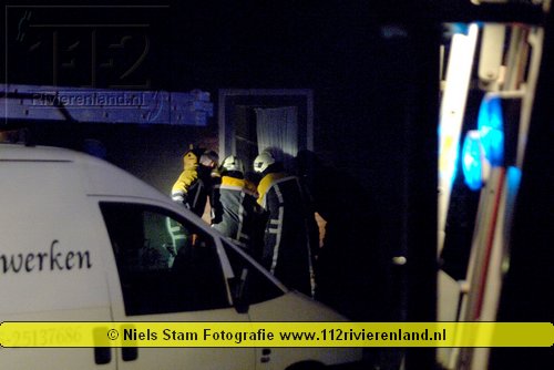 Druten - Woningbrand aan de Citatiestraat