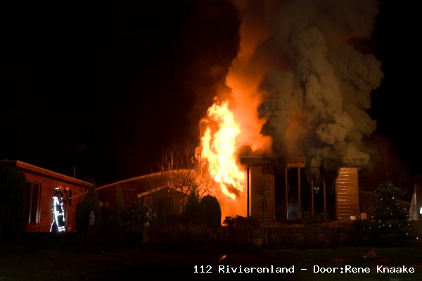 Weer brand op de Kalverland