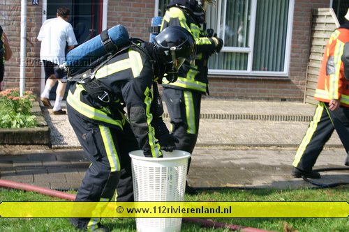Woningbrand op Rauwenhof