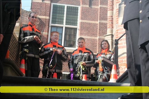 Brandweer in het huwelijksbootje