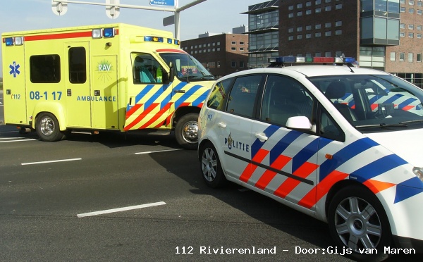 Ongeval met een fietser in Zaltbommel