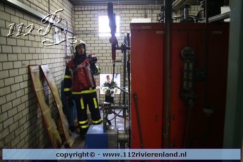 Nacontrole brand bij bakkerij