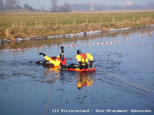 Oefening op het IJS