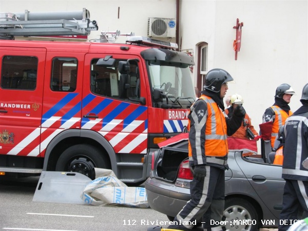 Ongevalsmelding Voor de Kijkuit Tiel