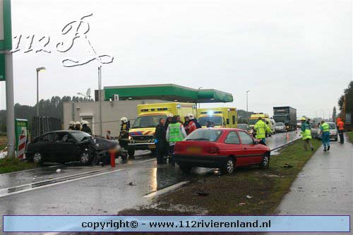 Rossum - Ongeval beknelling N322