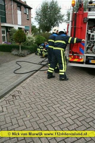 Binnenbrandje in een woning