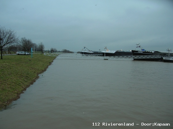 Hoogwater in de waal