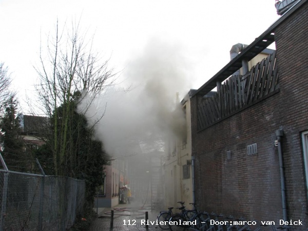 Grote brand Kalverbos Tiel