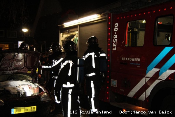Autobrand Meidoornstraat