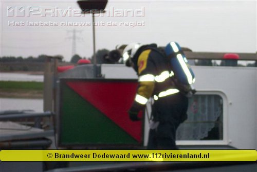Kleine brand tijdens werkzaamheden