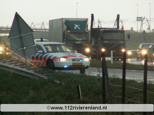 Ongeval op A15