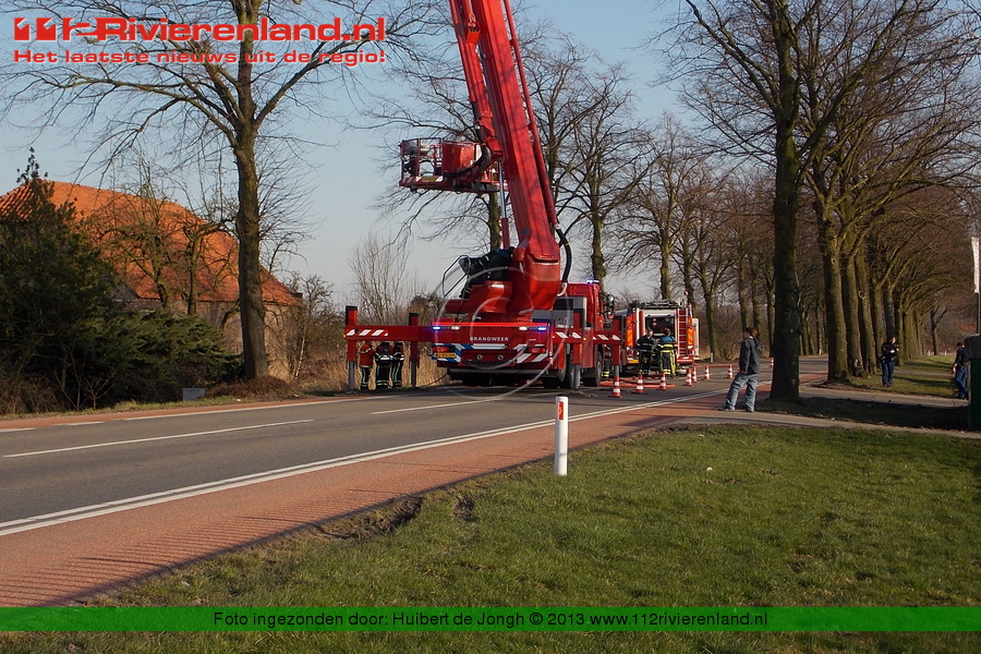 Woningbrand aan Rijkstraatweg