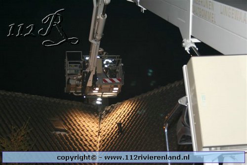 Nederhemert - Schoorsteenbrand