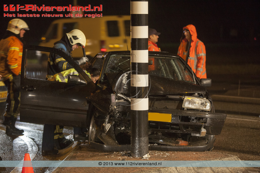 Ongeval Hoevenseweg / Provincialeweg