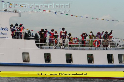 Culemborg, De Sint komt aan in de haven