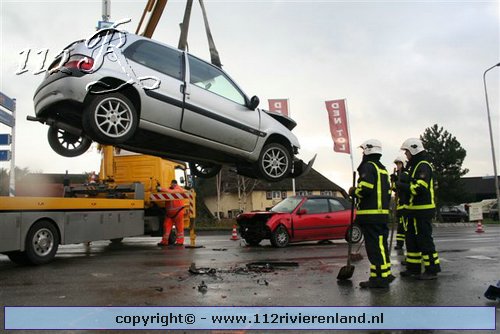 frontale aanrijding