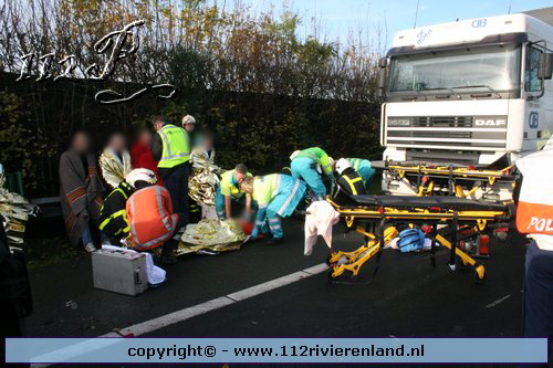Kettingbotsing veroozaakt lange files op de A2