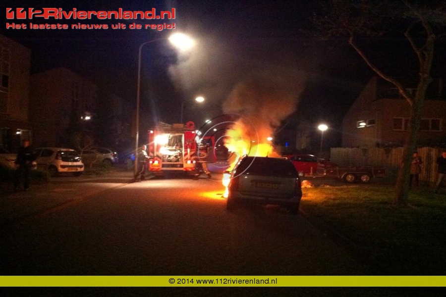 Autobrand aan de Gargouille