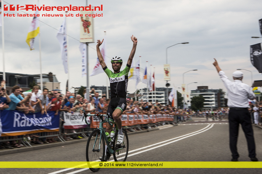 Laurens ten Dam wint Profronde van Tiel