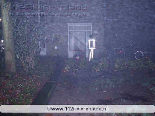 - Tiel - brand in trapgang flat Wadenoijenlaan