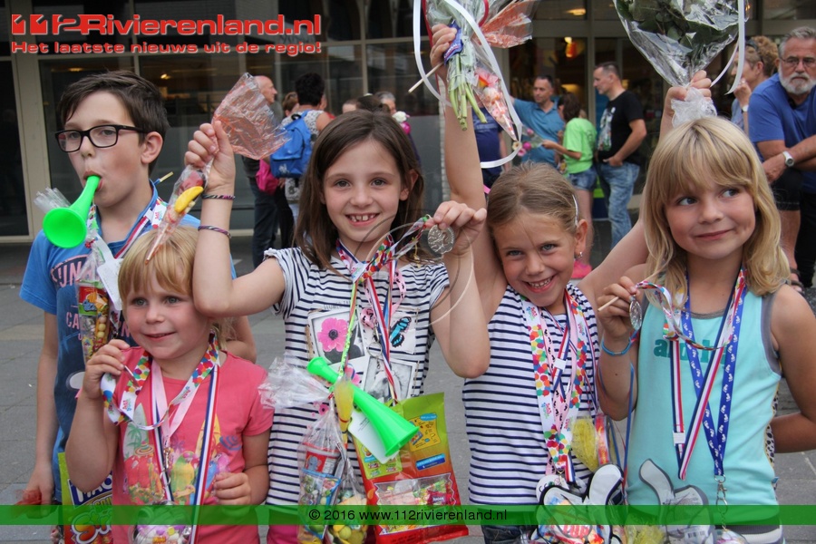 Intocht Avondvierdaagse Passewaaij