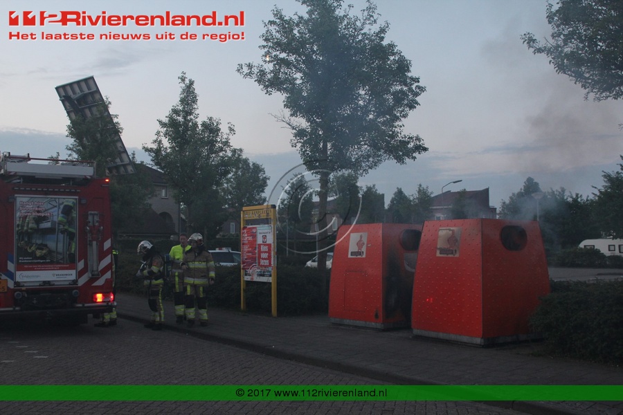Containerbrand Kamperfoelie Tiel