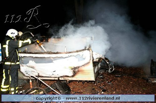 Caravanbrand Zeekade